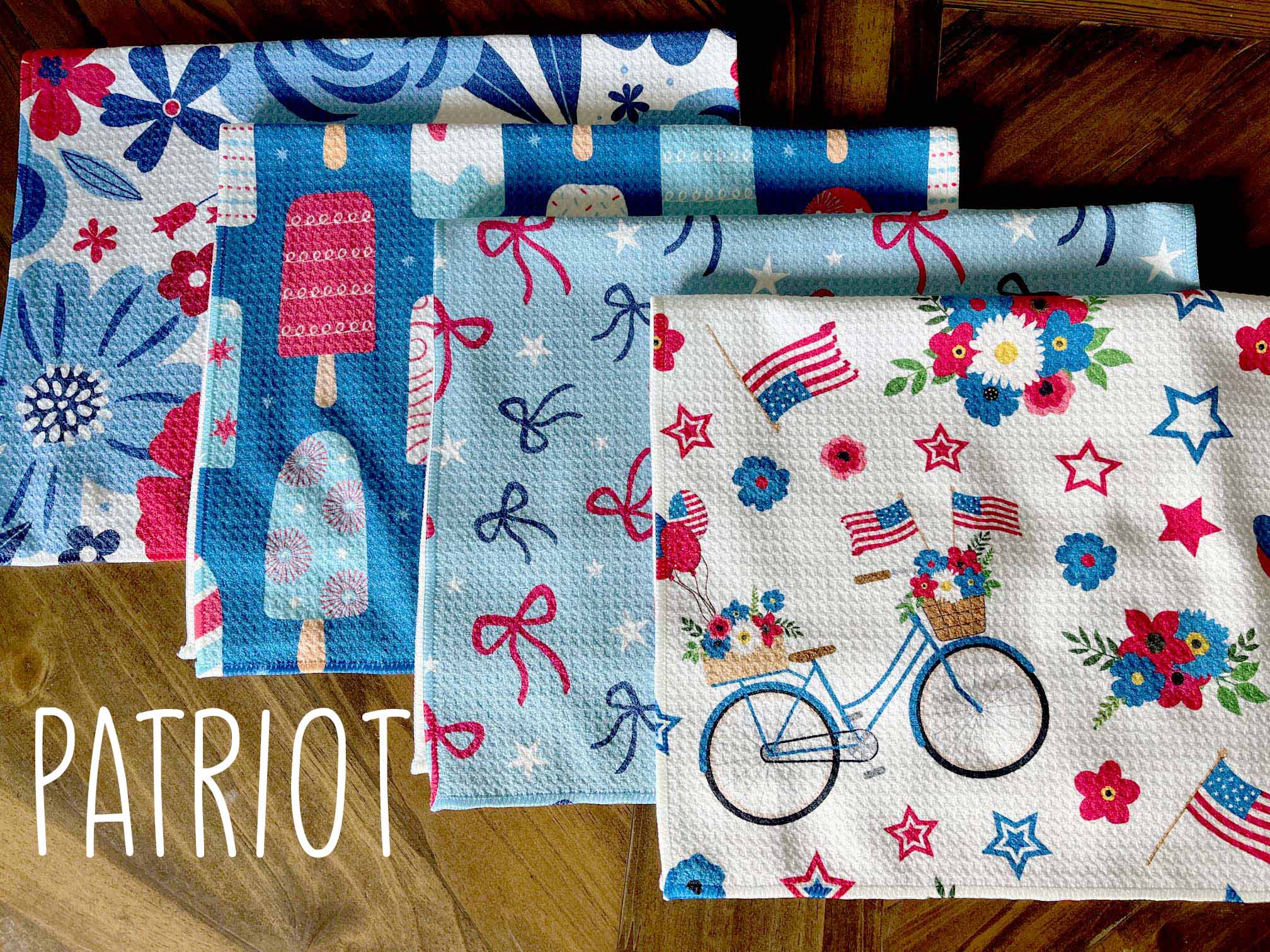4th of July Hand Towels