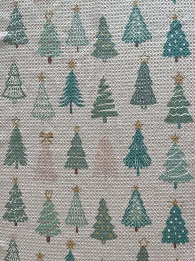 Pastel Trees Kitchen Towel