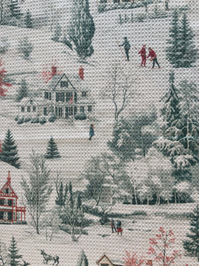 Winter Scene Kitchen Towel