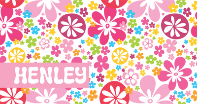Flower Power - Henley TOWEL