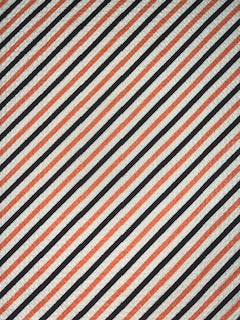 Halloween Stripes Kitchen Towel