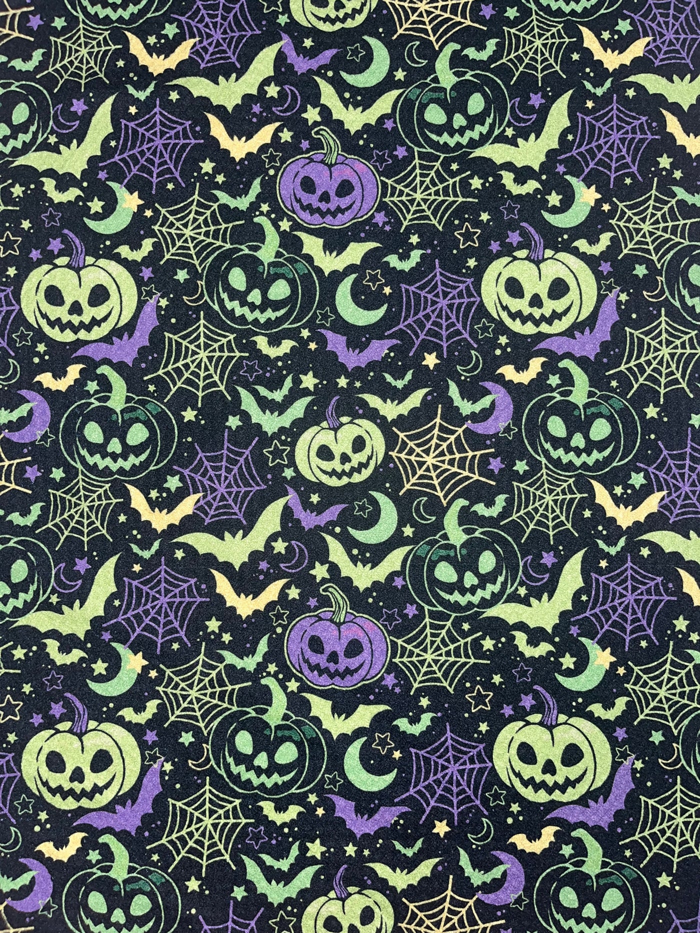 Neon Halloween Kitchen Towel