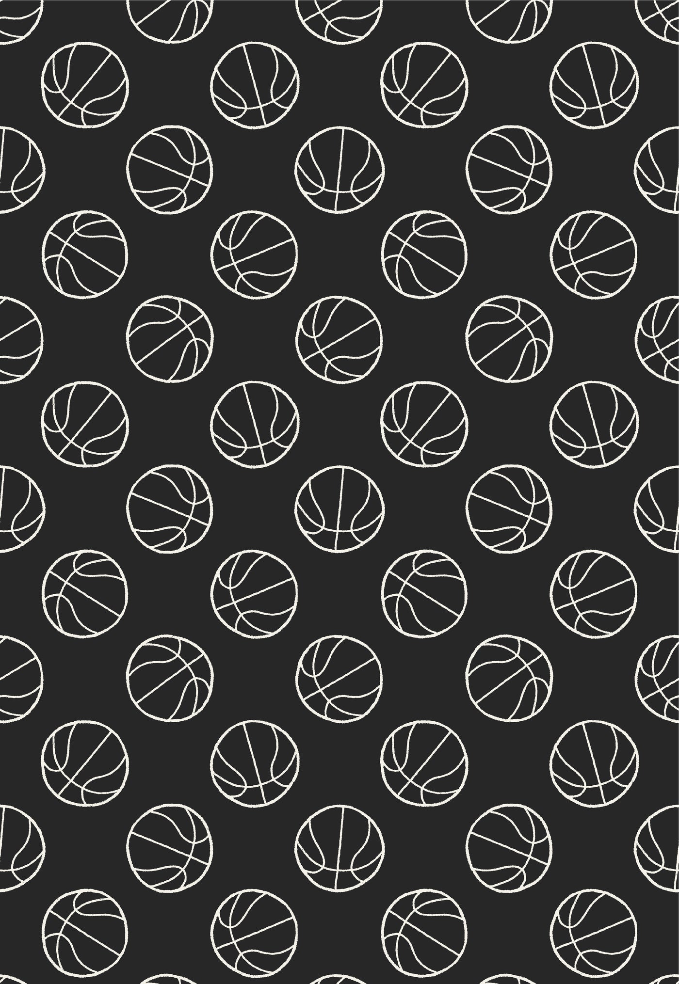 Basketball Doodle Teen/Adult Swaddle