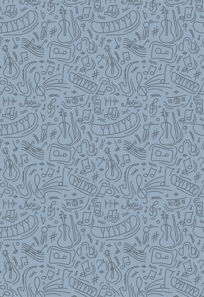 Piano Doodle Teen/Adult Swaddle
