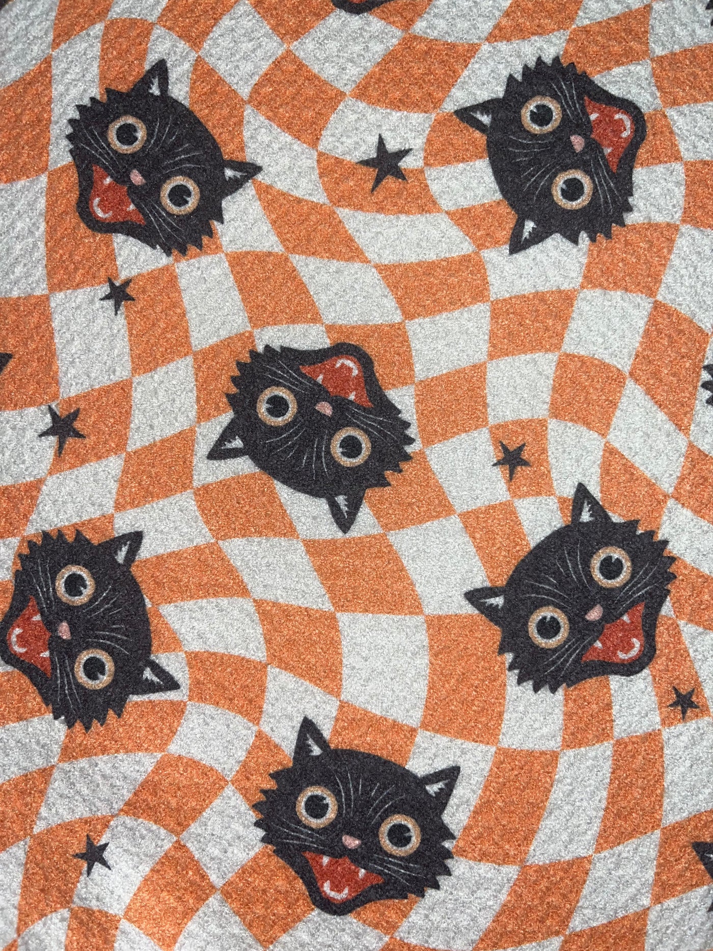 Vintage Scared-y Cat Kitchen Towel
