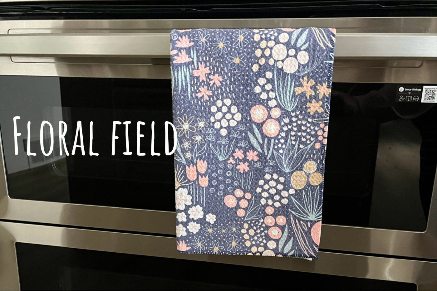 Floral Field Kitchen Towel