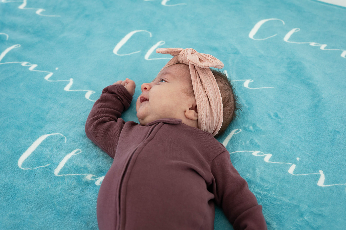 Spring Personalized Name Blankets (Toddler/Baby)