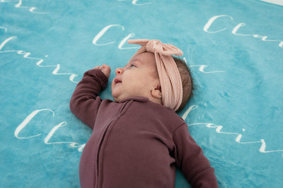 Spring Personalized Name Blankets (Toddler/Baby)