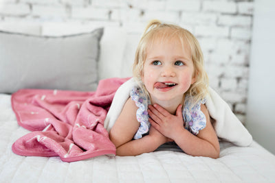 Spring Personalized Name Blankets (Toddler/Baby)