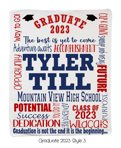 Graduation Blanket