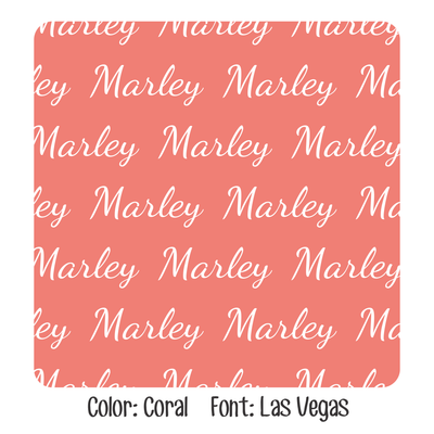 Spring Personalized Name Blankets (Toddler/Baby)