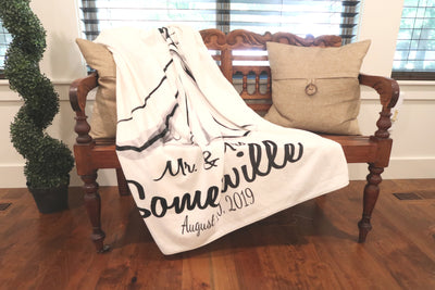 Simple Wedding Blanket