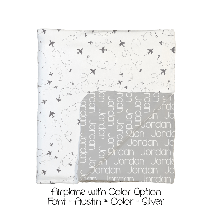 Build Your 2-Sided Swaddle! Color Option Patterns!