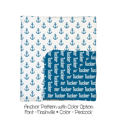 Build Your 2-Sided Swaddle! Color Option Patterns!