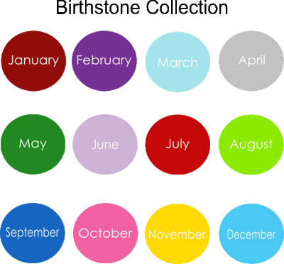Build Your Own 1-Sided Swaddle Birthstone Collection
