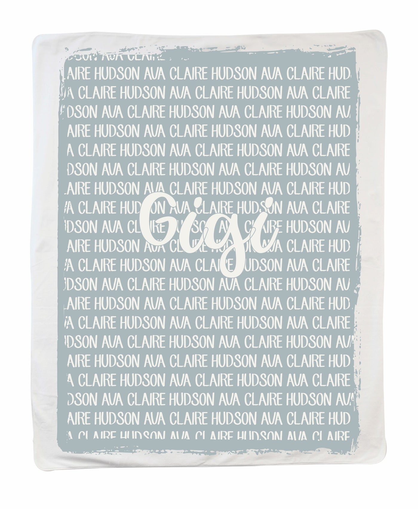 Ocean Blue "Gigi" Large Blanket