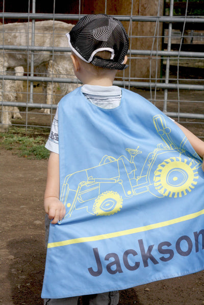 Reversible Tractor - Blue/Yellow