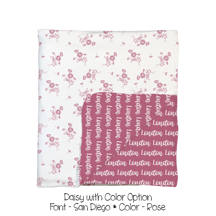 Build Your 2-Sided Swaddle! Color Option Patterns!