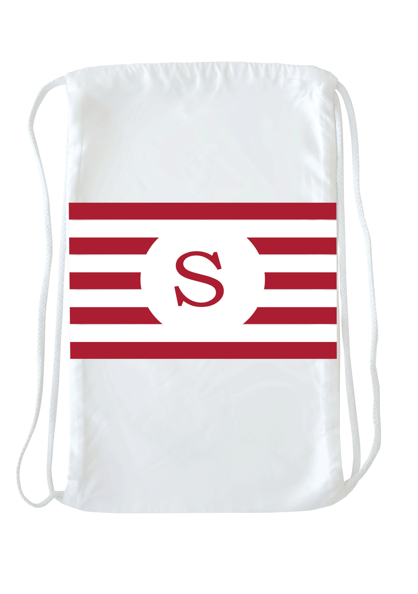 Dark Pink Stripe Bag