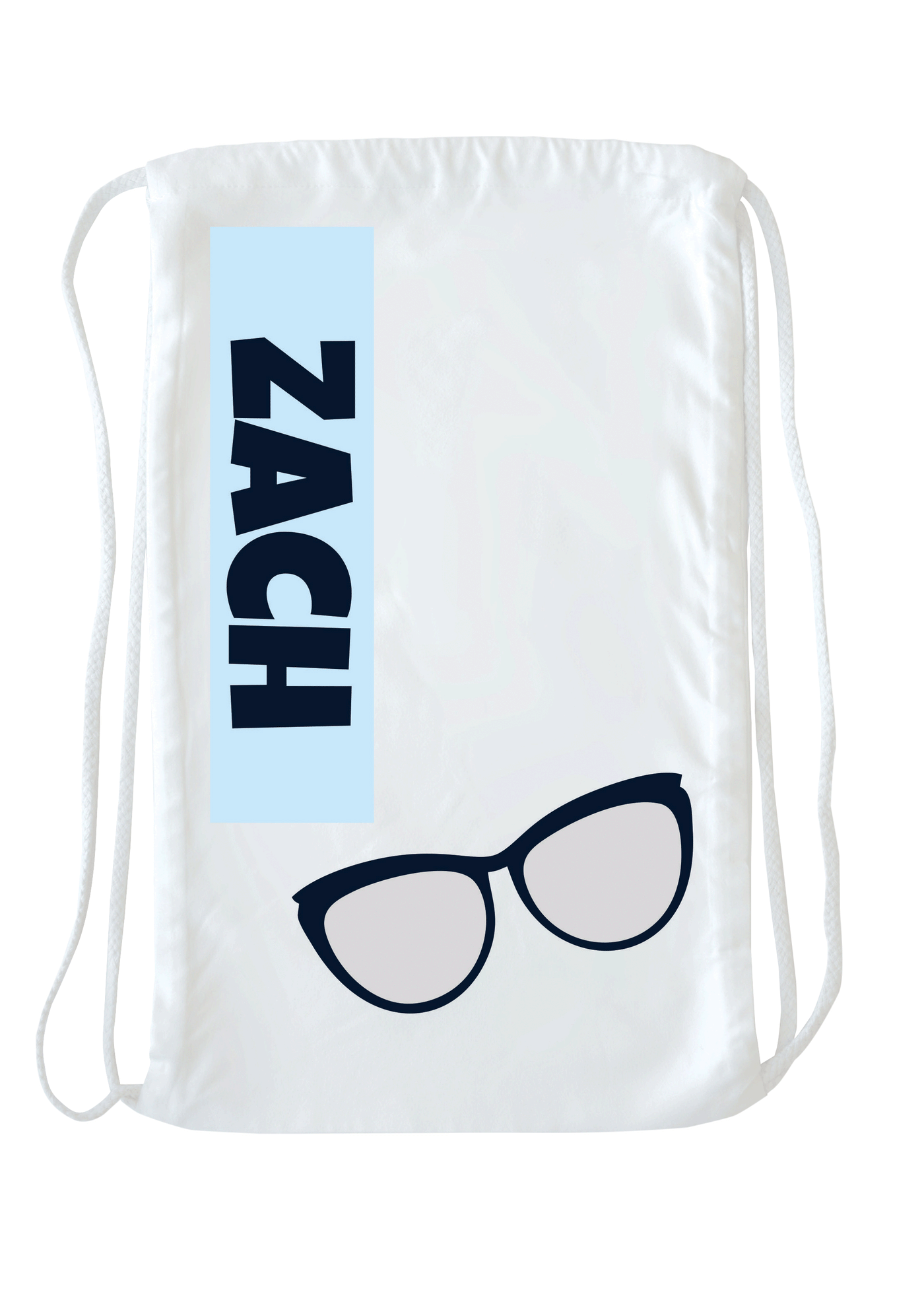 Glasses-Blue Bag