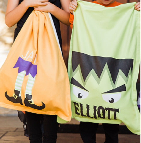 Halloween Trick or Treat Pillowcase Bags