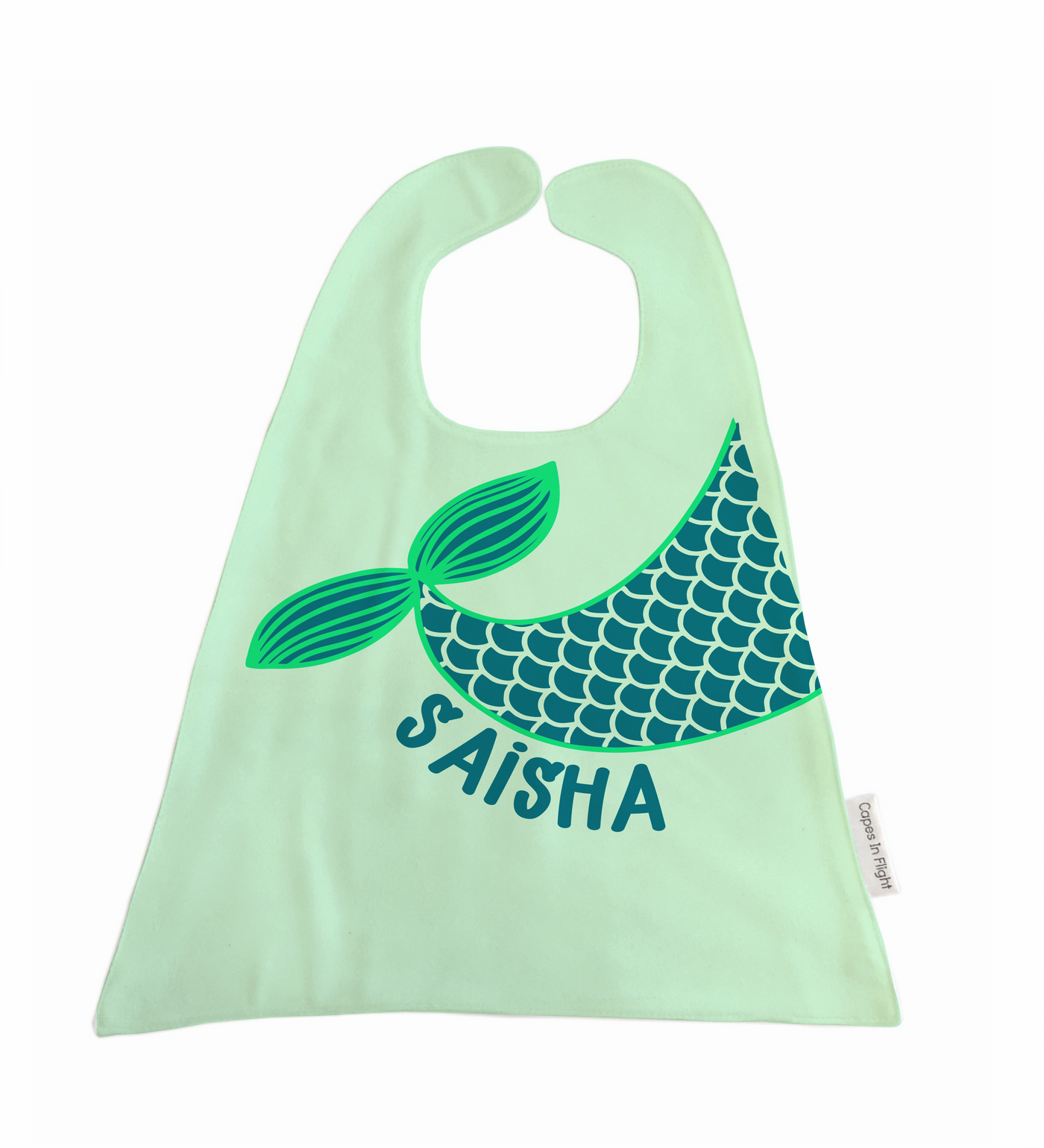 Mini Mermaid Tail Green