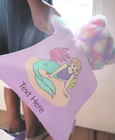 Mini Mermaid on Purple