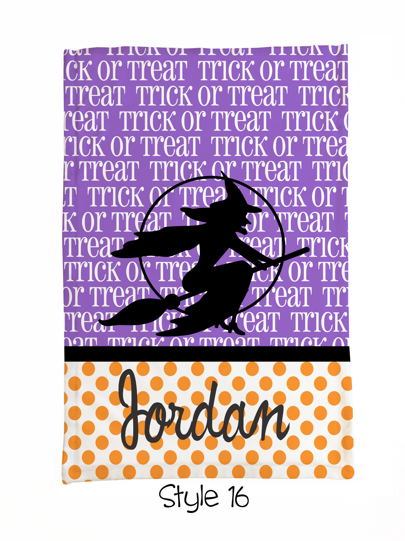 Halloween Trick or Treat Pillowcase Bags