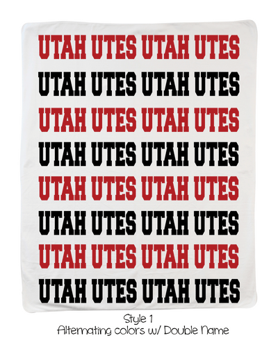 Large School or Team Blankets