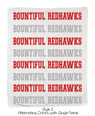 Large School or Team Blankets
