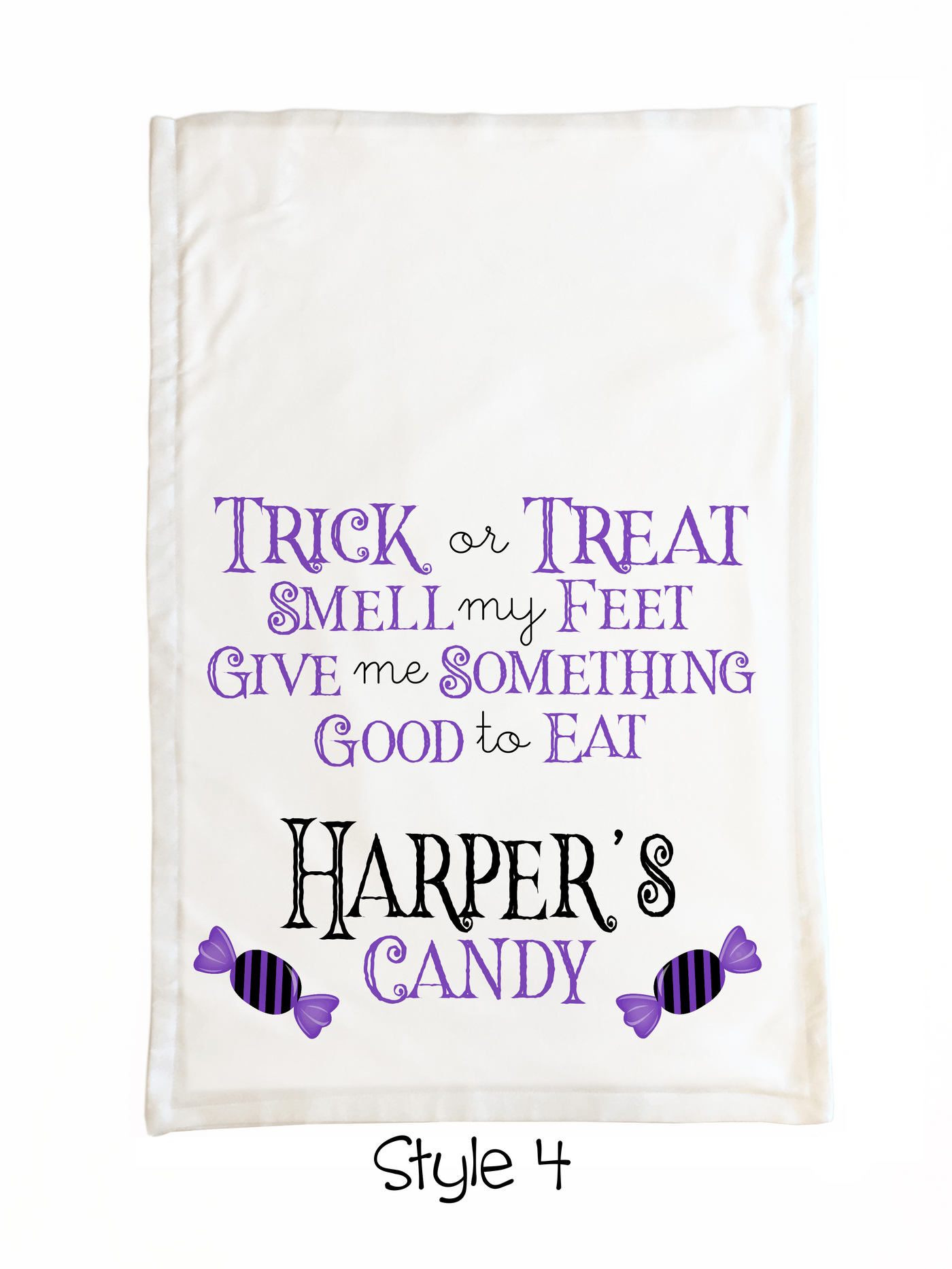 Halloween Trick or Treat Pillowcase Bags