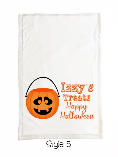 Halloween Trick or Treat Pillowcase Bags
