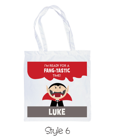 Halloween Trick or Treat Tote Bags