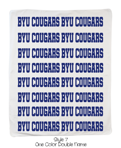 Large School or Team Blankets