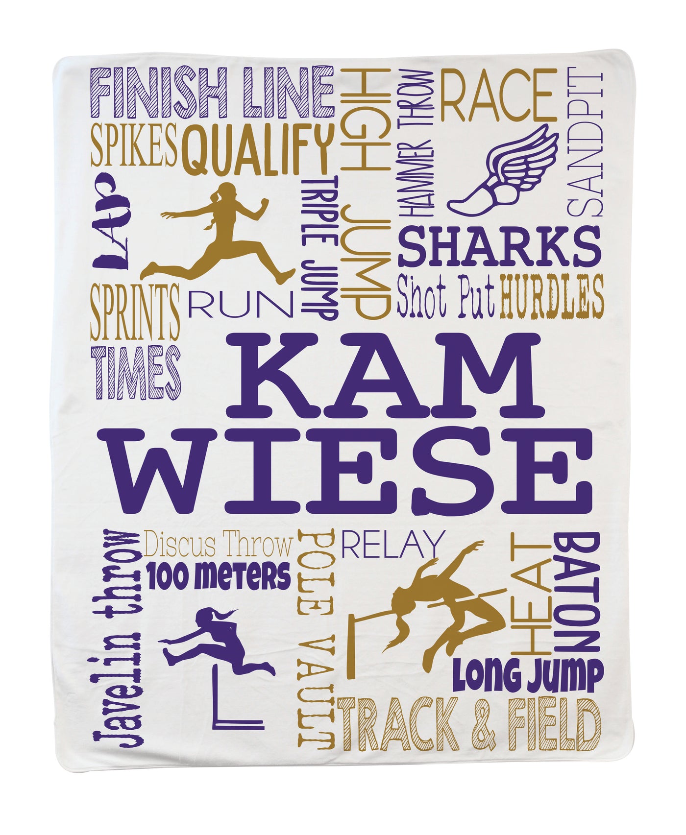 Large Track and Field Girl