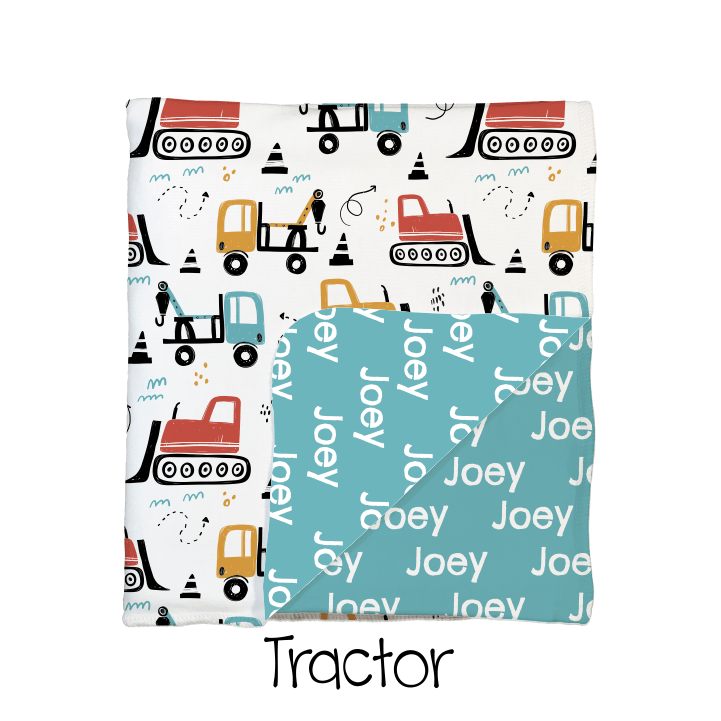 Tractor 2-Sided Swaddle