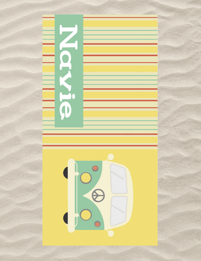 VW Bus Beach Towel - Multiple Styles!