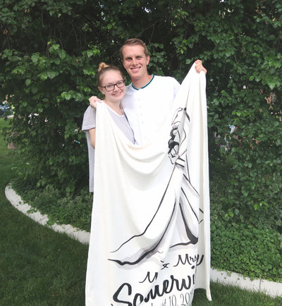 Simple Wedding Blanket