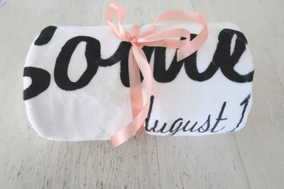 Simple Wedding Blanket