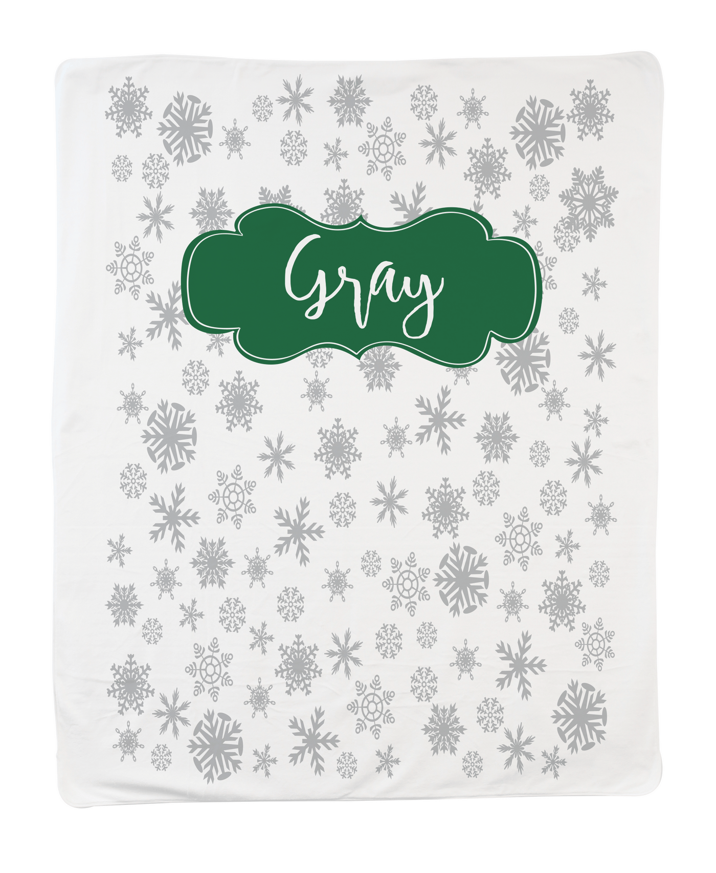 Large Silver Snowflakes