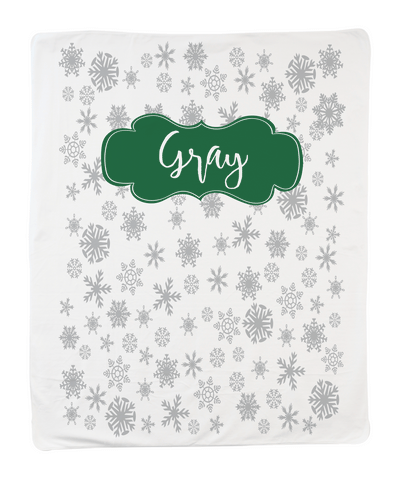 Large Silver Snowflakes
