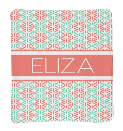 Coral & Mint Pattern