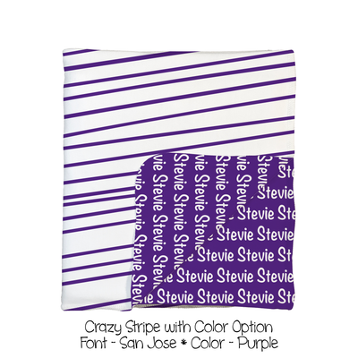 Build Your 2-Sided Swaddle! Color Option Patterns!
