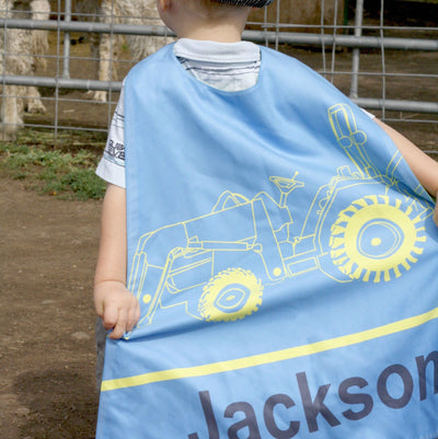 Reversible Tractor - Blue/Yellow