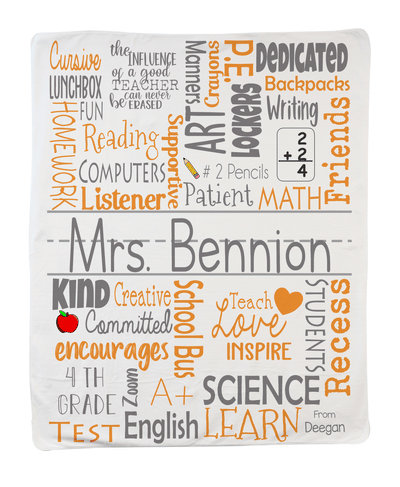 Teacher Blanket